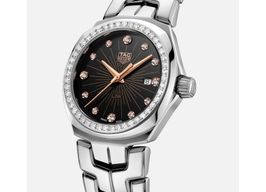 TAG Heuer Link Lady WBC131G.BA0649 (2025) - Black dial 32 mm Steel case