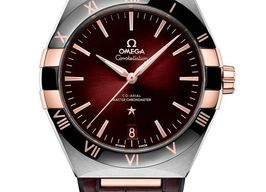 Omega Constellation 131.23.41.21.11.001 (2025) - Red dial 41 mm Steel case