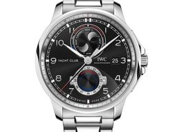 IWC Yacht Club IW344002 (2025) - Black dial 45 mm Steel case