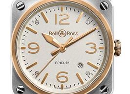 Bell & Ross BR 03-92 Steel BR0392-ST-PG/SCA -