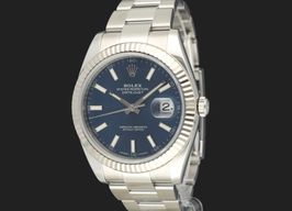 Rolex Datejust 41 126334 (2019) - Blauw wijzerplaat 41mm Staal