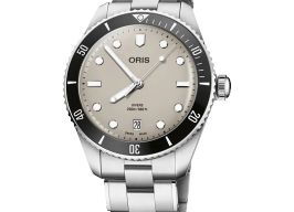 Oris Divers 01 733 7795 4054-Set (2026) - Zwart wijzerplaat 39mm Staal