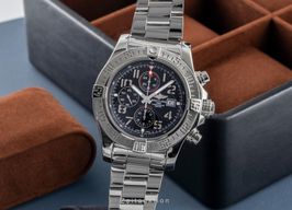 Breitling Super Avenger II A1337111/BC28 (Unknown (random serial)) - Black dial 48 mm Steel case