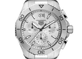 TAG Heuer Aquaracer CBP1111.BA0627 (2024) - Grijs wijzerplaat 40mm Staal