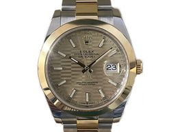 Rolex Datejust 41 126303 (2024) - Silver dial 41 mm Gold/Steel case