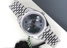 Rolex Datejust 41 126300 (2024) - Grijs wijzerplaat 41mm Staal