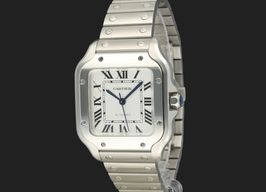 Cartier Santos WSSA0029 (2025) - Silver dial 35 mm Steel case