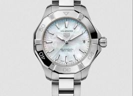 TAG Heuer Aquaracer Lady WBP1312.BA0005 (2025) - Pearl dial 34 mm Steel case