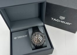 TAG Heuer Carrera CBU2080.FT6272 (2025) - Zwart wijzerplaat 44mm Titanium