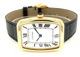 Cartier Vintage 78101 (Unknown (random serial)) - White dial 32 mm Yellow Gold case