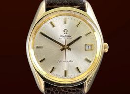 Omega Seamaster 166.067 (1969) - White dial 36 mm Gold/Steel case