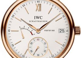 IWC Portofino Hand-Wound IW510107 (2025) - Zilver wijzerplaat 45mm Roodgoud