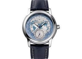 Frederique Constant Manufacture Worldtimer FC-718WM4H6 (2024) - Silver dial 42 mm Steel case