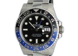 Rolex GMT-Master II 116710BLNR (2018) - Zwart wijzerplaat 40mm Staal