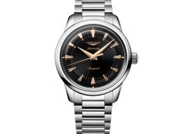 Longines Conquest Heritage L1.649.4.52.6 (2025) - Black dial 38 mm Steel case