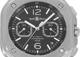 Bell & Ross BR 05 BR05C-BLC-ST/SRB (Unknown (random serial)) - Black dial 43 mm Steel case