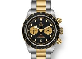 Tudor Black Bay Chrono 79363N (2025) - Black dial 41 mm Gold/Steel case