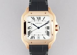 Cartier Santos WGSA0019 (2026) - Silver dial 39 mm Rose Gold case