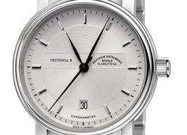 Mühle Glashütte Teutonia II M1-30-45-MB (2024) - Silver dial 40 mm Steel case