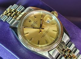 Rolex Datejust 1601 (1968) - Champagne dial 36 mm Gold/Steel case