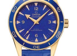 Omega Seamaster 300 234.63.41.21.99.002 (2026) - Blauw wijzerplaat 41mm Geelgoud