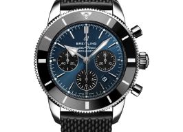 Breitling Superocean Heritage II Chronograph AB0162121C1S1 (2026) - Blauw wijzerplaat 44mm Staal