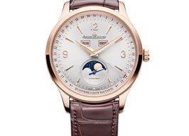 Jaeger-LeCoultre Master Calendar Q4142520 (2024) - Zilver wijzerplaat 40mm Roodgoud