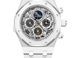 Audemars Piguet Royal Oak 26605CB.OO.1248CB.01 (2025) - Transparant wijzerplaat 44mm Keramiek