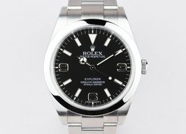 Rolex Explorer 214270 (2011) - Black dial 39 mm Steel case