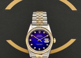 Rolex Datejust 36 16233 (1993) - Blue dial 36 mm Gold/Steel case