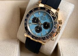Rolex Daytona 126518LN (2025) - Turquoise wijzerplaat 40mm Geelgoud