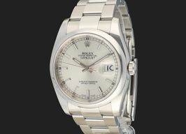 Rolex Datejust 36 116200 (2008) - Zilver wijzerplaat 36mm Staal