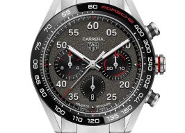 TAG Heuer Carrera Porsche Chronograph Special Edition CBN2A1F.BA0643 (2024) - Grijs wijzerplaat 44mm Staal