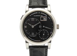 A. Lange & Söhne Lange 1 101.035 (2005) - Black dial 39 mm Platinum case