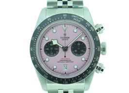 Tudor Black Bay Chrono 79360N (2024) - Roze wijzerplaat 41mm Staal