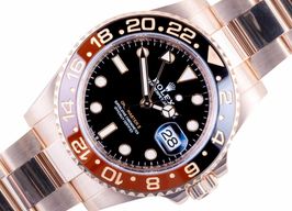 Rolex GMT-Master II 126715CHNR (2020) - Black dial 40 mm Rose Gold case
