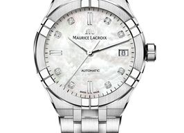 Maurice Lacroix Aikon AI6007-SS002-170-1 (2023) - Parelmoer wijzerplaat 39mm Staal