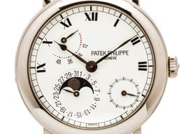 Patek Philippe Complications 5054G (2000) - White dial 36 mm White Gold case
