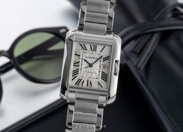 Cartier Tank Anglaise W5310009 (Onbekend (willekeurig serienummer)) - Zilver wijzerplaat 30mm Staal
