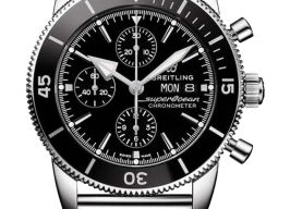 Breitling Superocean Heritage II Chronograph A13313121B1A1 (2026) - Zwart wijzerplaat 44mm Staal