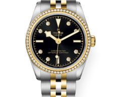 Tudor Black Bay S&G 79613 (2025) - Black dial 31 mm Gold/Steel case