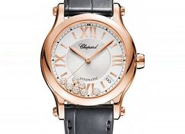 Chopard Happy Sport 274808-5001 (2025) - Silver dial 36 mm Rose Gold case