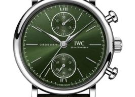 IWC Portofino Chronograph IW391405 (2026) - Green dial 39 mm Steel case