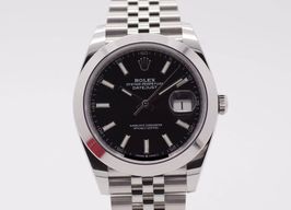 Rolex Datejust 41 126300 (2023) - Black dial 41 mm Steel case