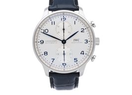IWC Portuguese Chronograph IW371605 (2025) - Silver dial 41 mm Steel case