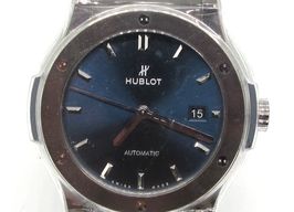 Hublot Classic Fusion 542.NX.7170.LR (2023) - Blauw wijzerplaat 42mm Staal