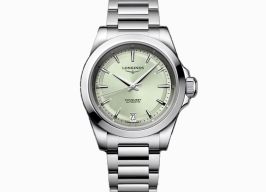 Longines Conquest L3.430.4.02.6 (2025) - Groen wijzerplaat 34mm Staal