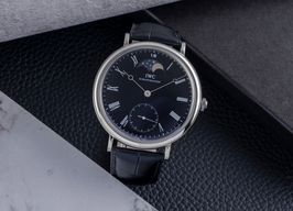 IWC Portofino Hand-Wound IW544801 (2010) - Zwart wijzerplaat 46mm Staal