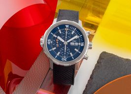 IWC Aquatimer Chronograph IW376805 (Unknown (random serial)) - Blue dial 44 mm Steel case