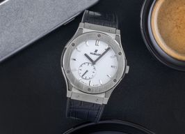 Hublot Classic Fusion Ultra-Thin 515.NX.2210.LR (2023) - White dial 45 mm Titanium case